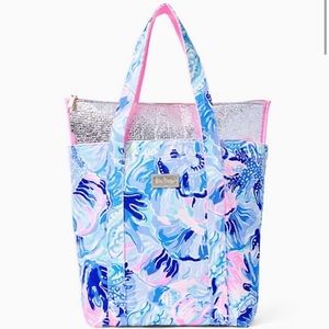 Lilly Pulitzer Removable Cooler Tote Beach Bag